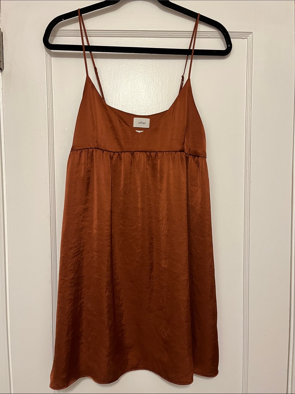 Wilfred Silky Mini Dress